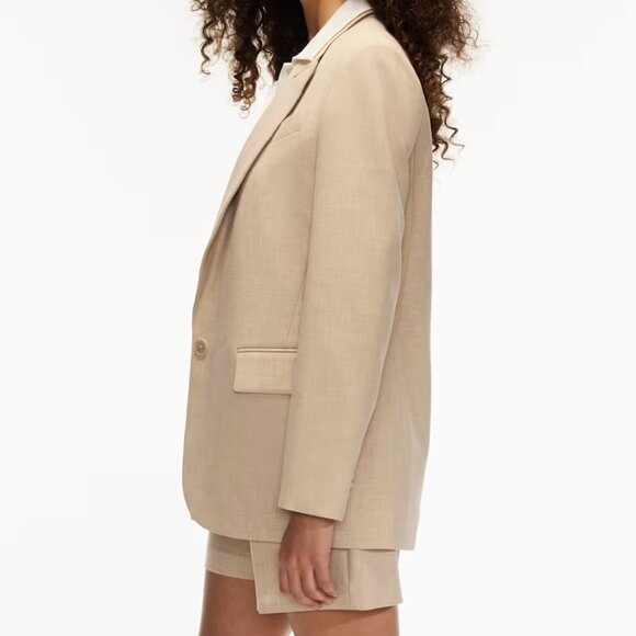 Wilfred Flores Blazer - Heather Oat Beige - Picture 3 of 6